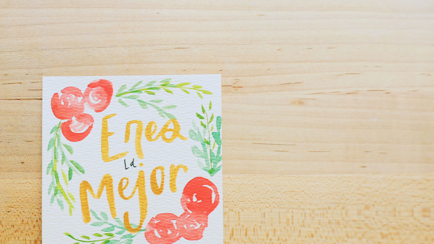 Eres la Mejor - Postcard