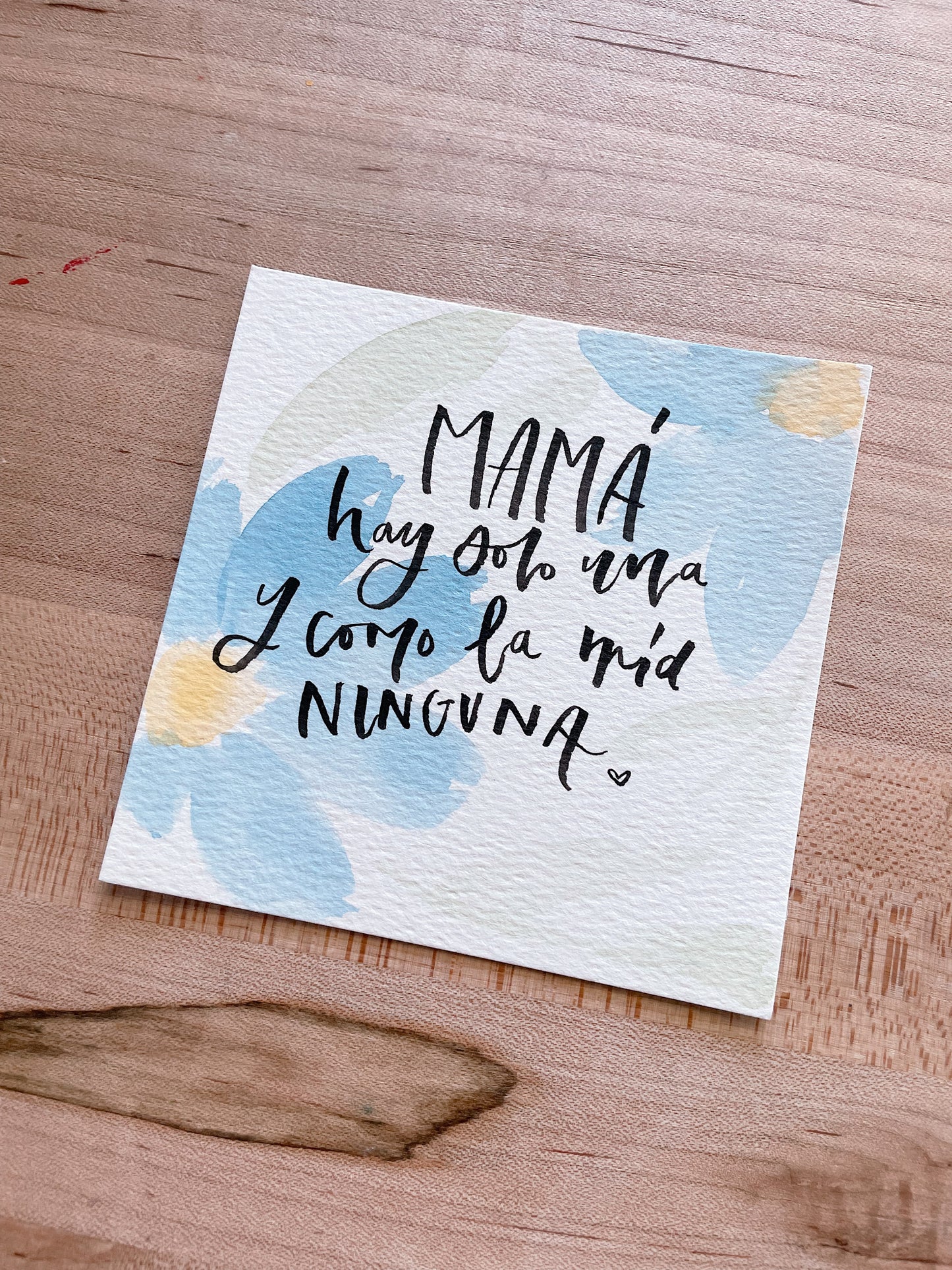 Mamá Solo Hay Una - Postcard