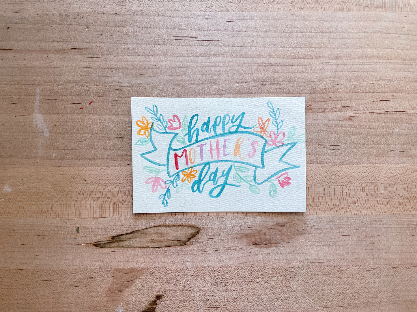 Happy Mother's Day Banner - Postcard