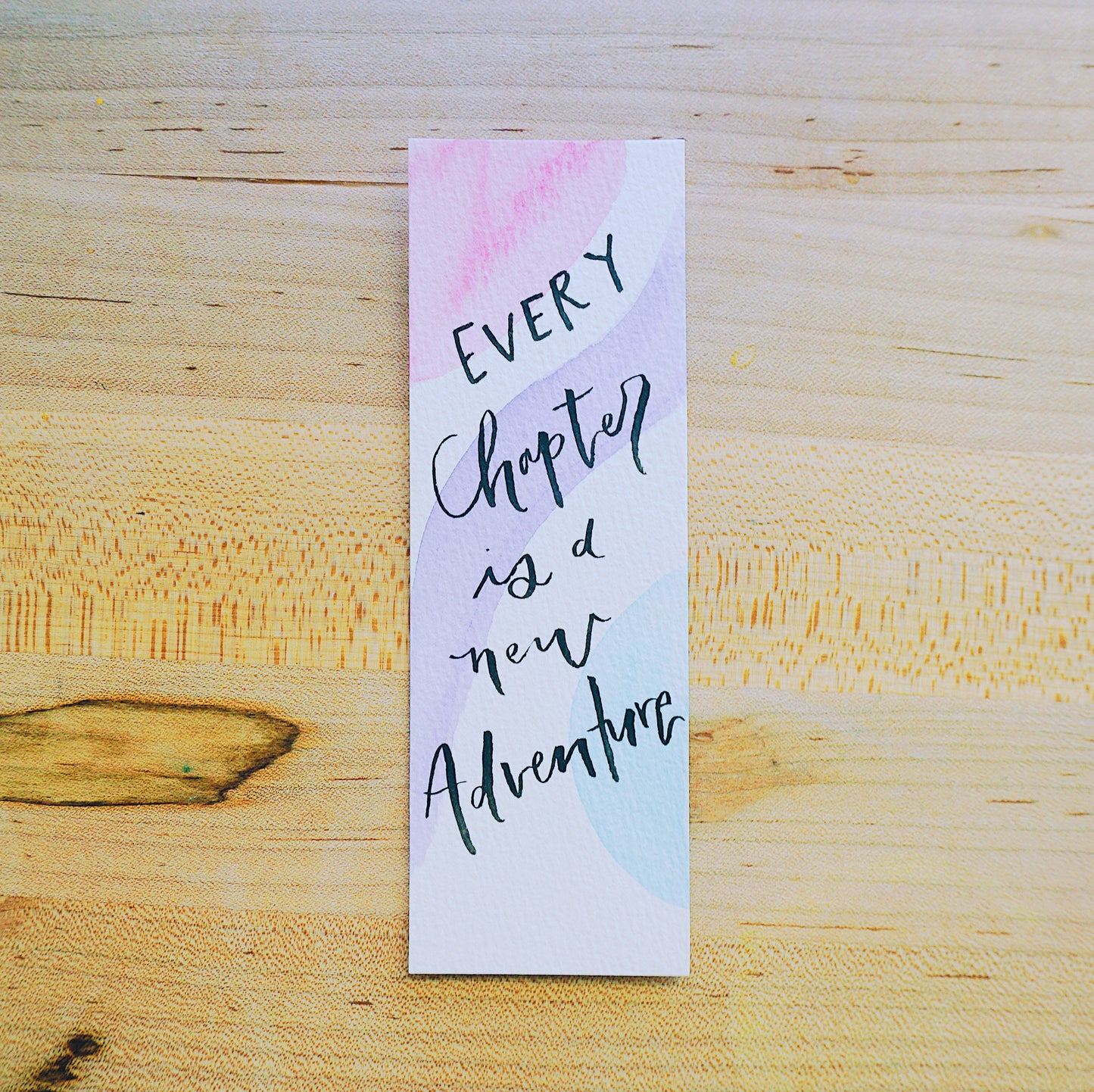 Every chapter is a new adventure - Bookmark