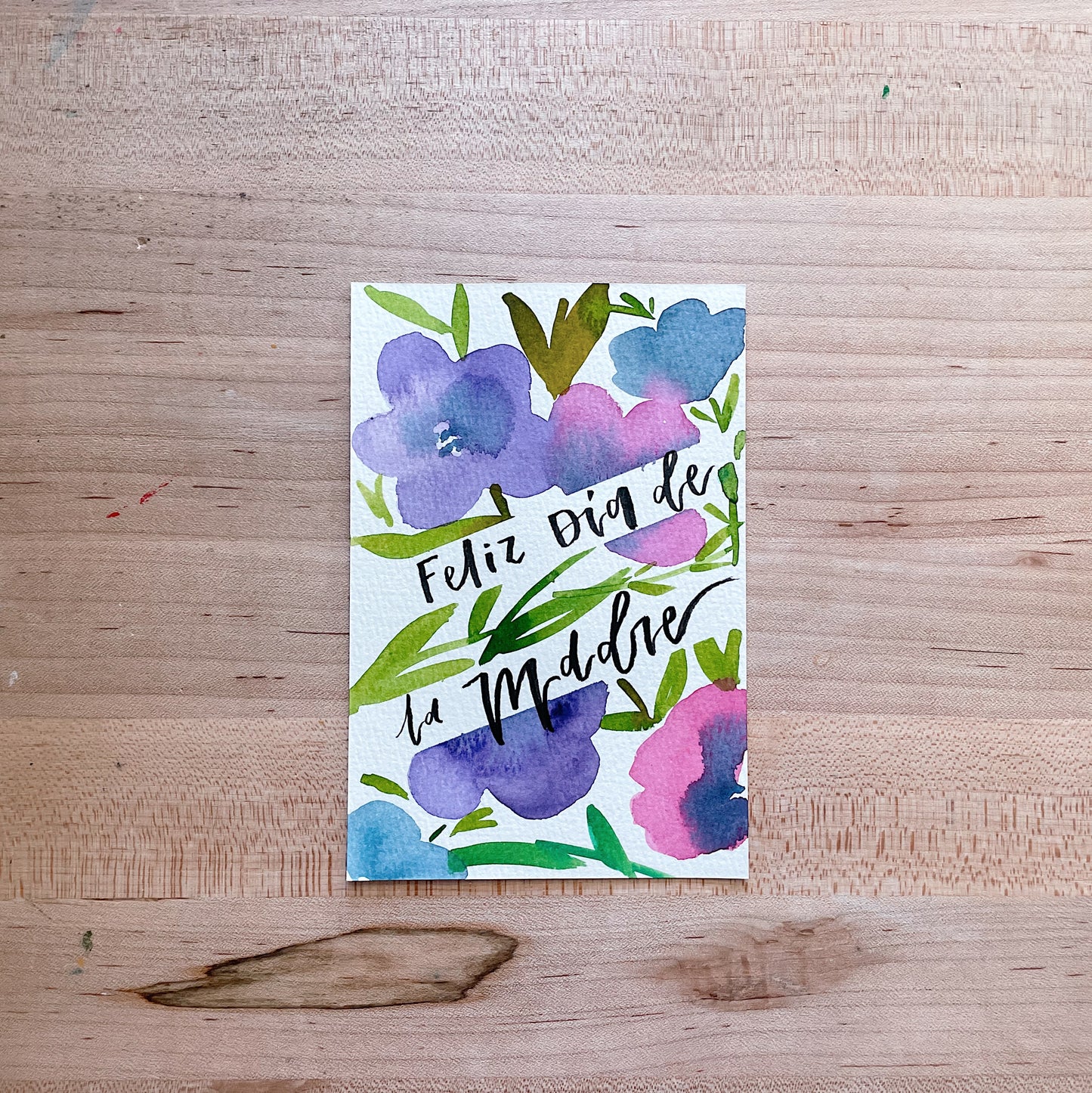 Feliz Día de La Madre -Postcard