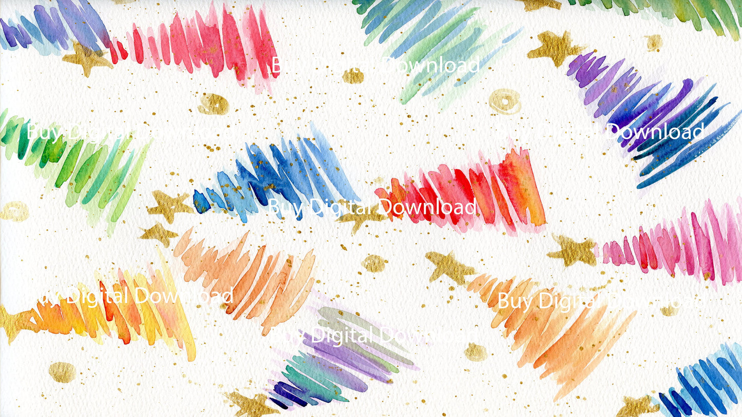 Arbolitos Festivos - Digital Wallpaper