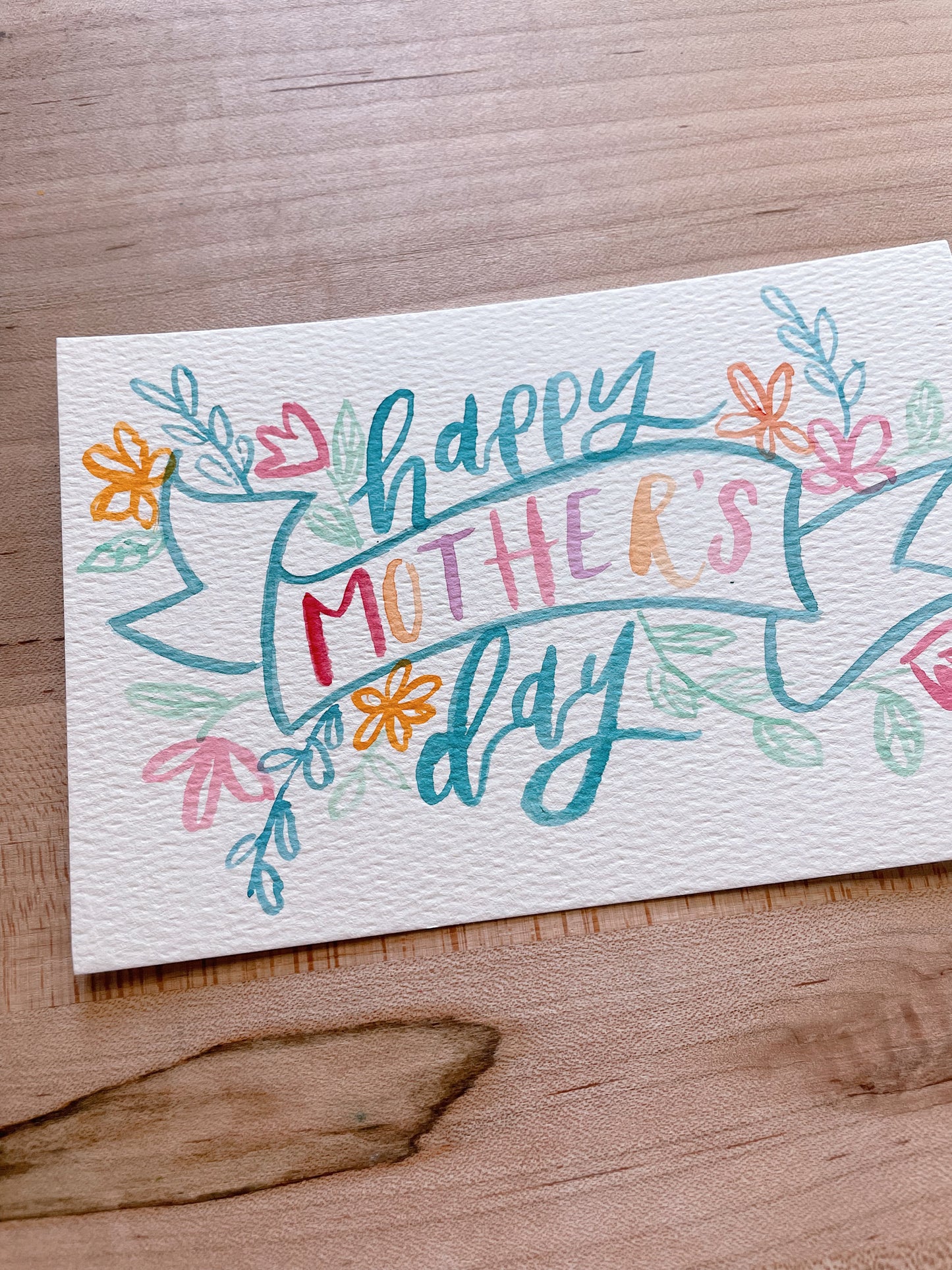 Happy Mother's Day Banner - Postcard