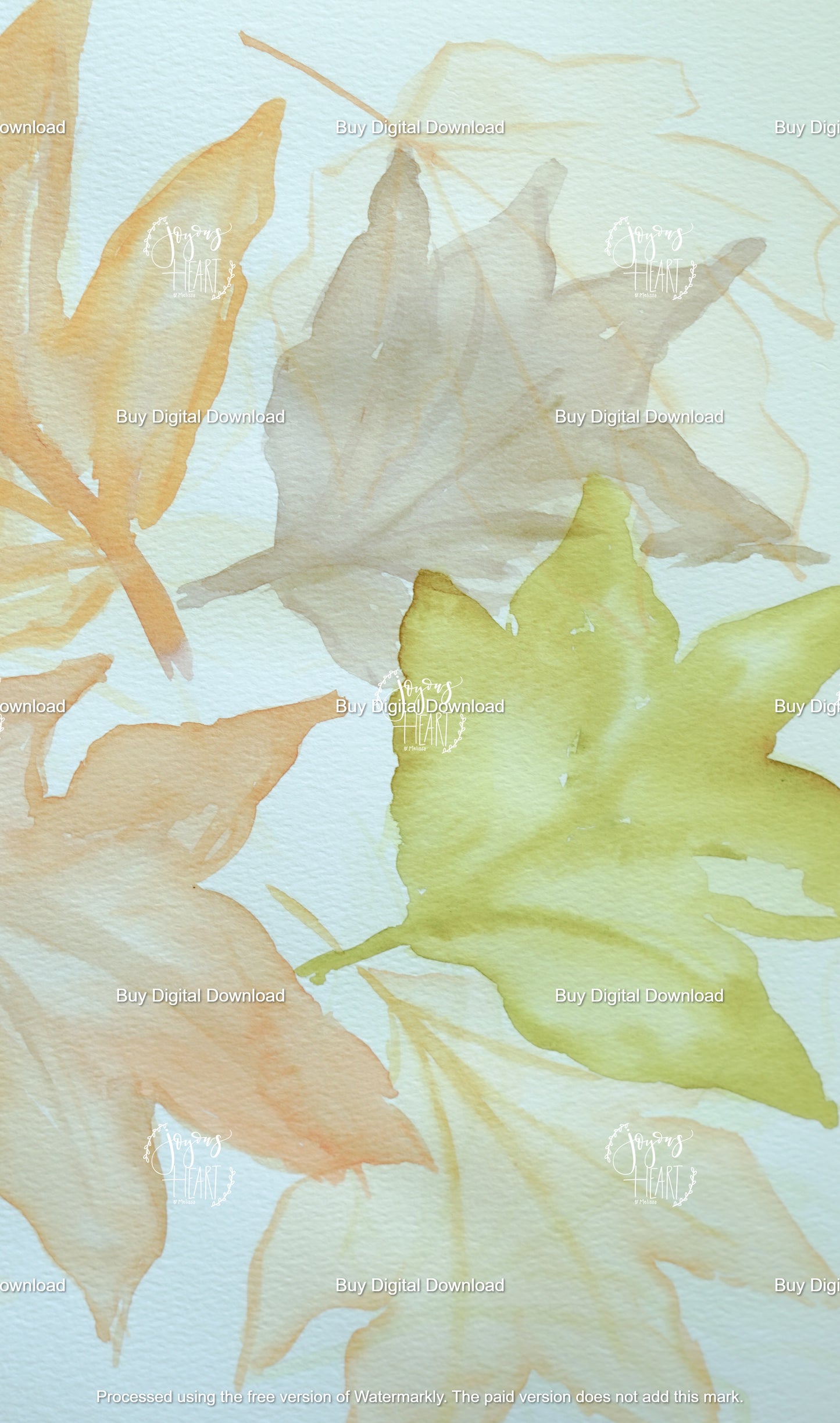 Changing Leaves 1 - Digital Wallpaper