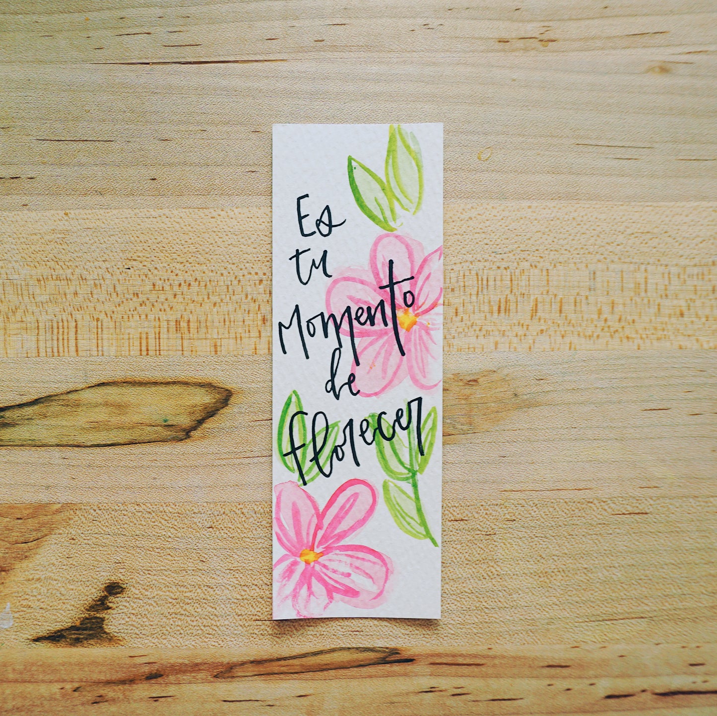Es tu momento de florecer - Bookmark