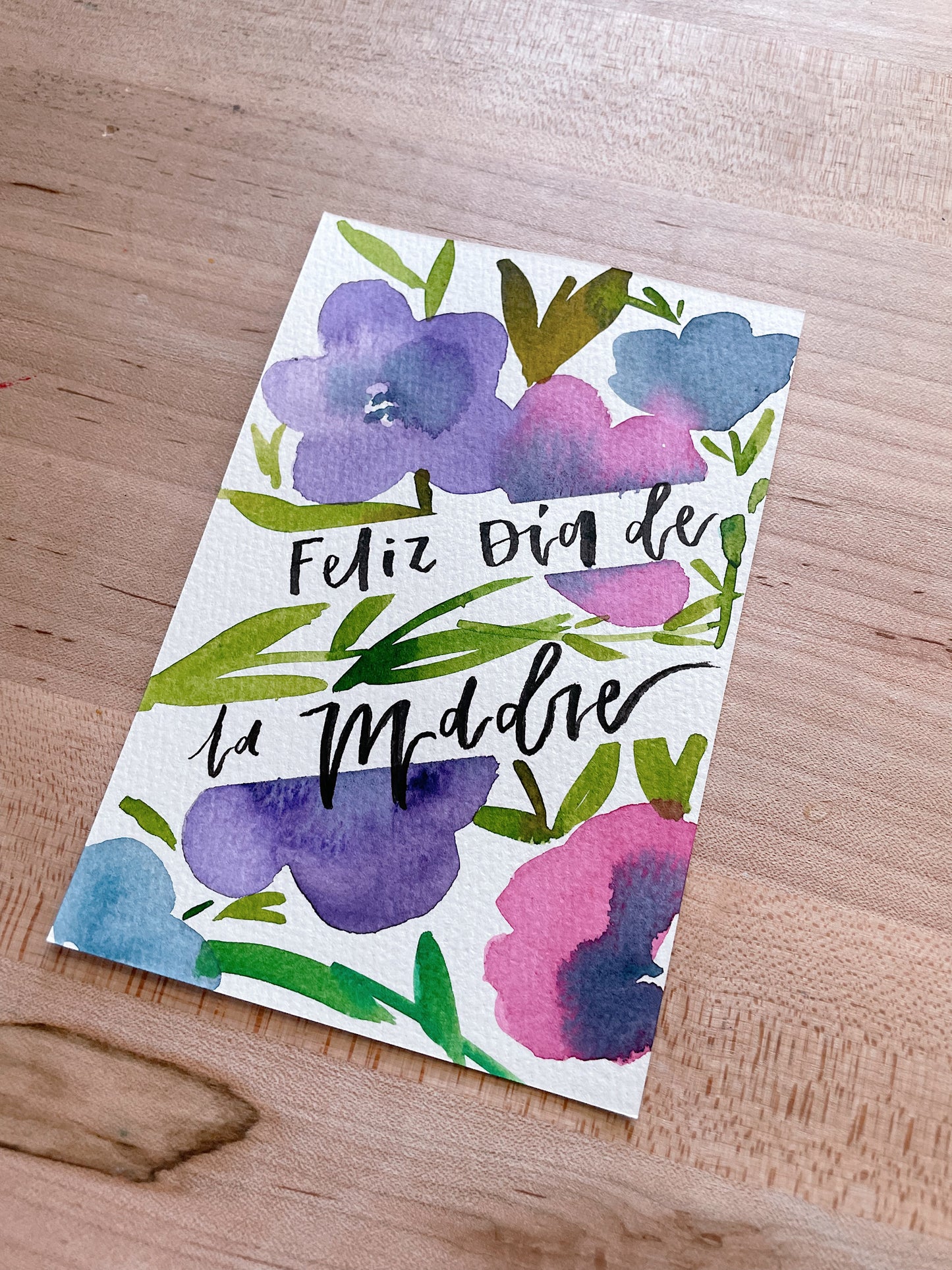 Feliz Día de La Madre -Postcard
