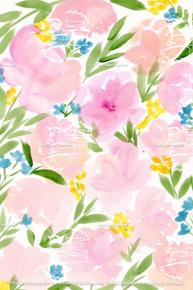 Delicate Peach - Digital Wallpaper