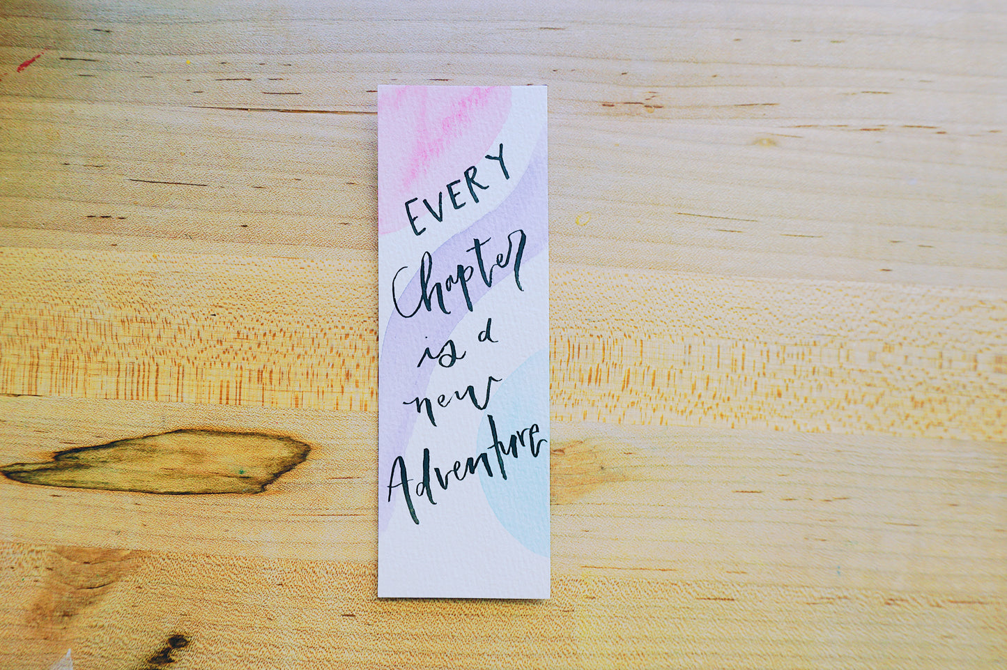 Every chapter is a new adventure - Bookmark