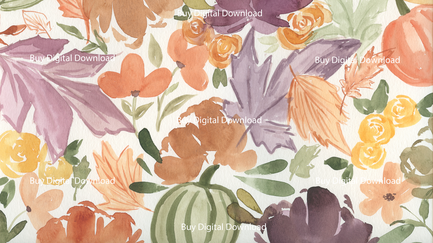 Jessie's Fall - Digital Wallpaper