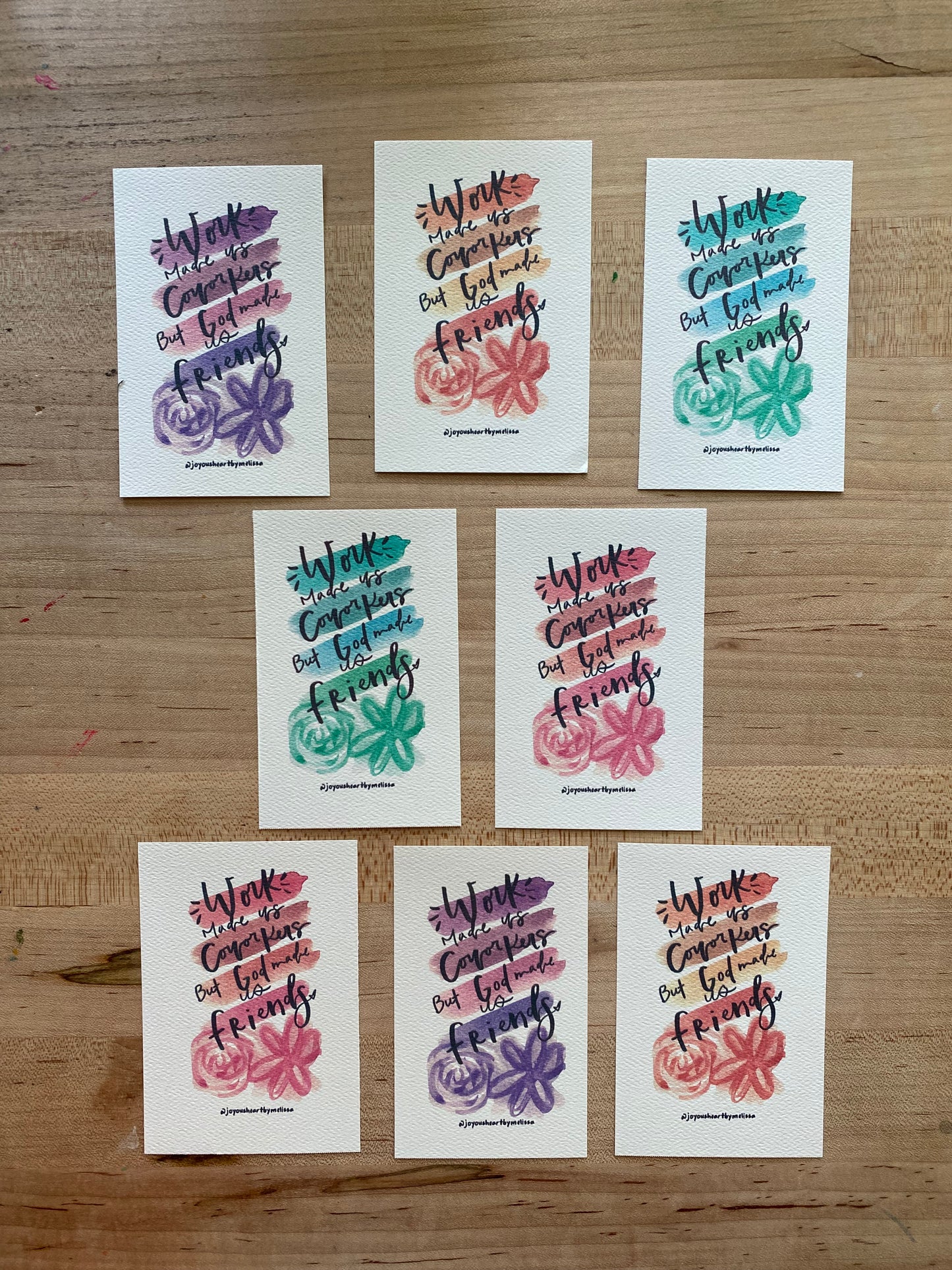 A Note For You - Coworkers + Friends