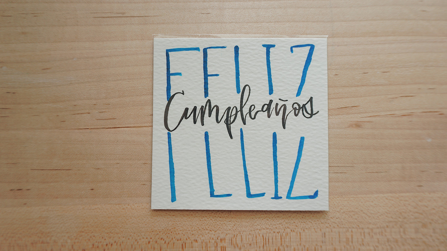 Feliz Cumpleaños - Postcard