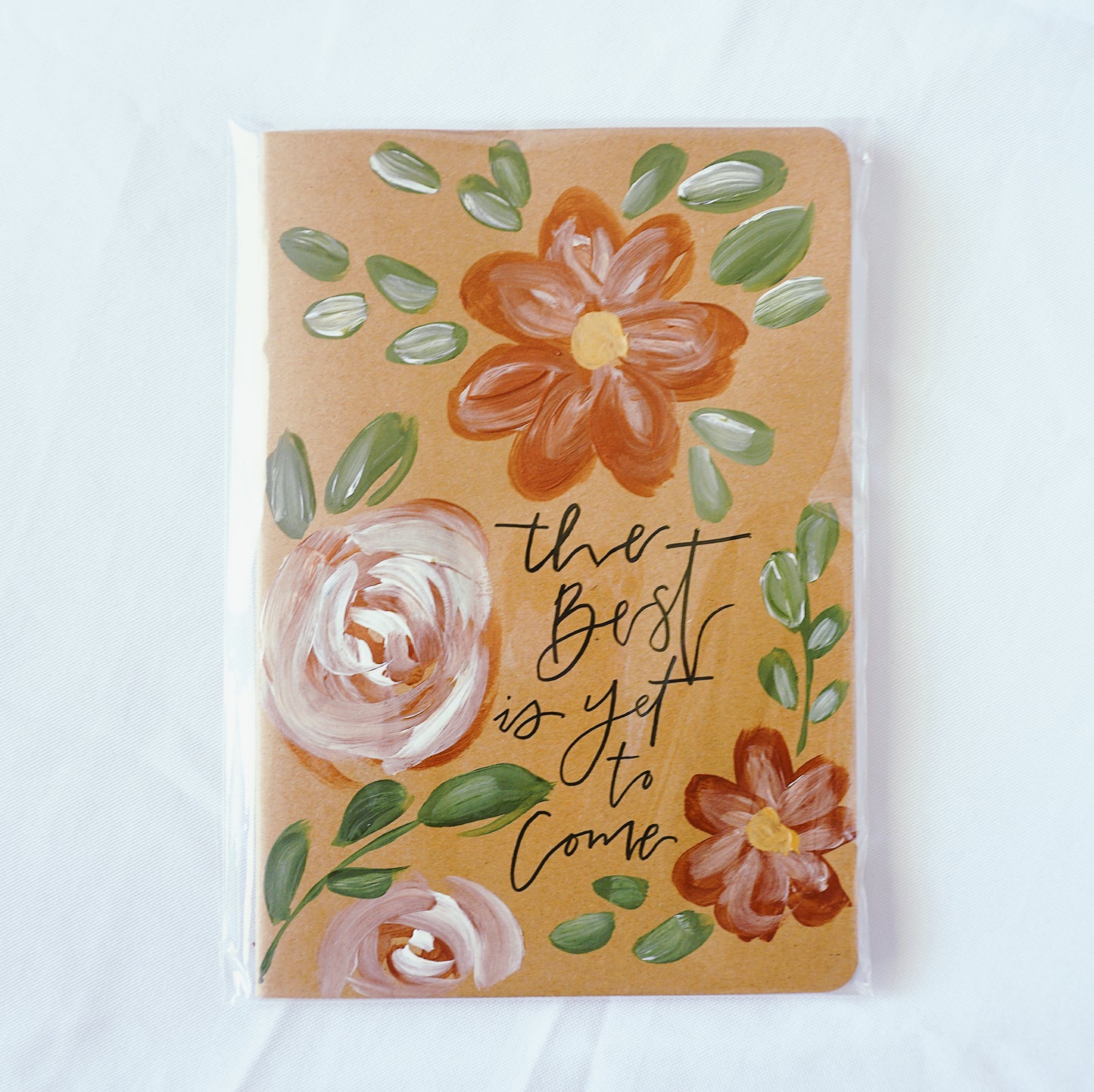 The Best Is Yet to Come - Saddle Stitch Binding, Blank Pages, Paper Cover, Large Journal