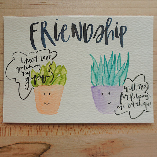 Friendship - Postcard