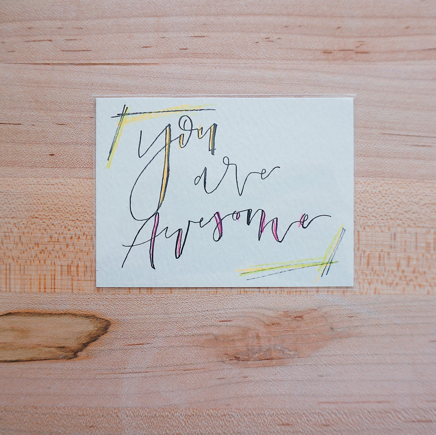 You Are Awesome - Postcard