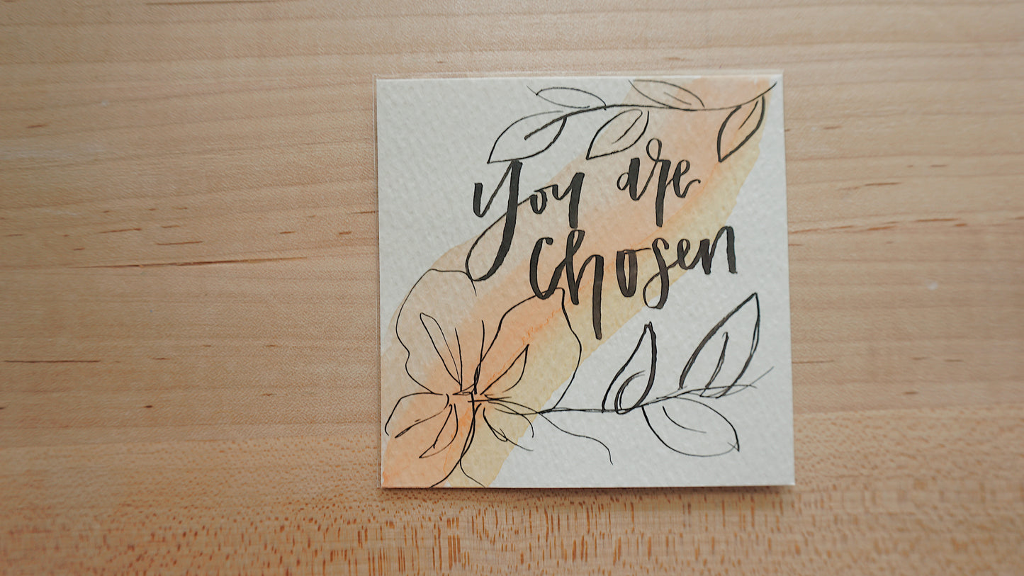 You Are Chosen - Postcard