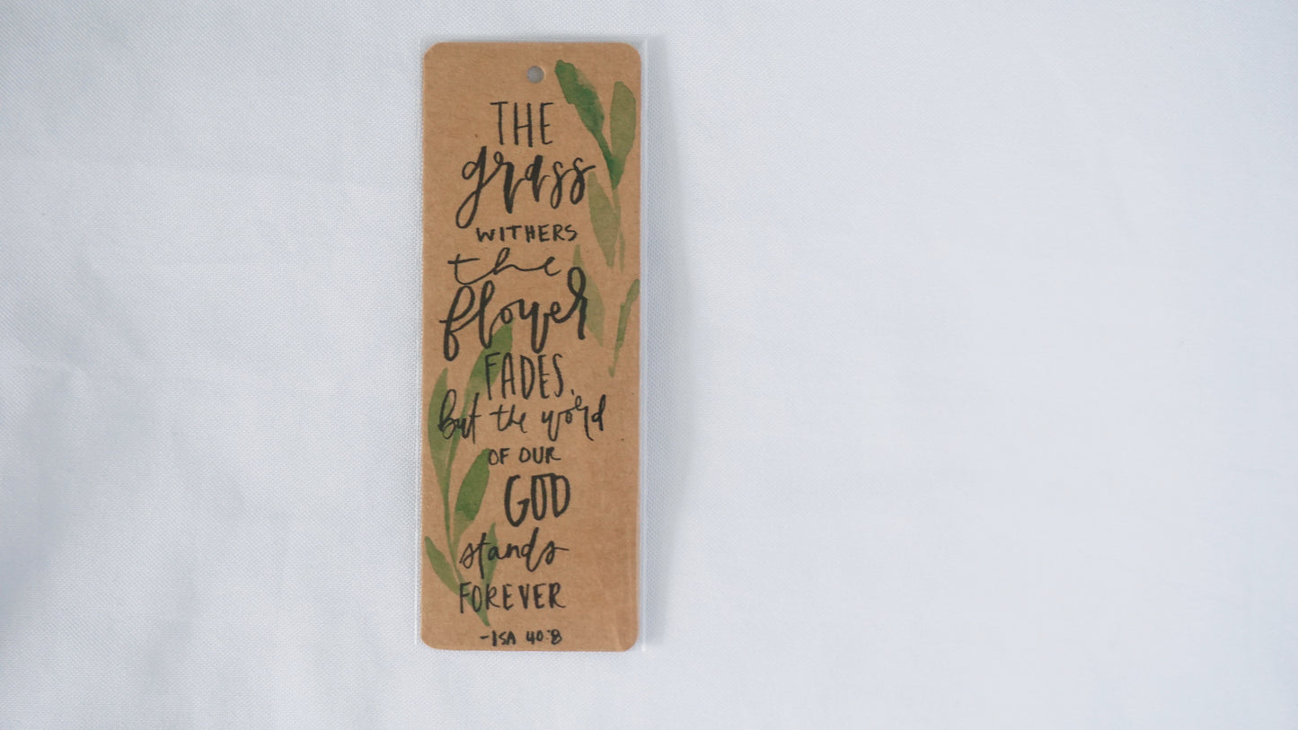 Isaiah 40:8 - Bookmark