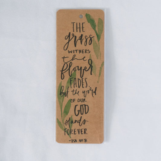 Isaiah 40:8 - Bookmark