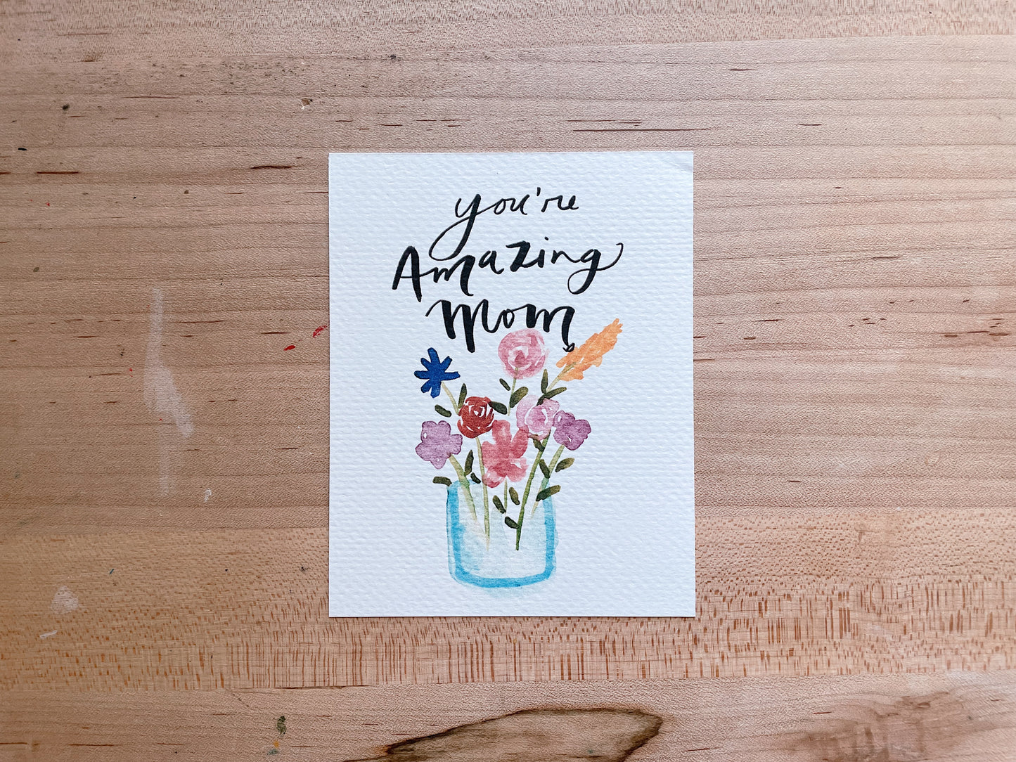 You're Amazing Mom - Printed Postcard