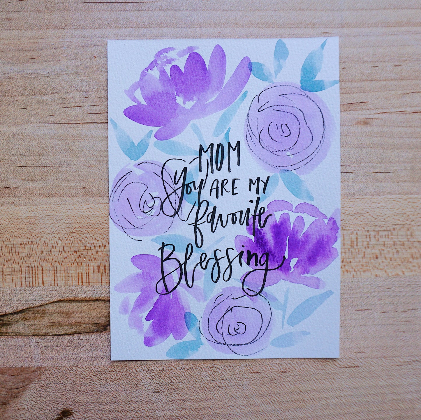 Mom You Are My Favorite Blessing - Postcard