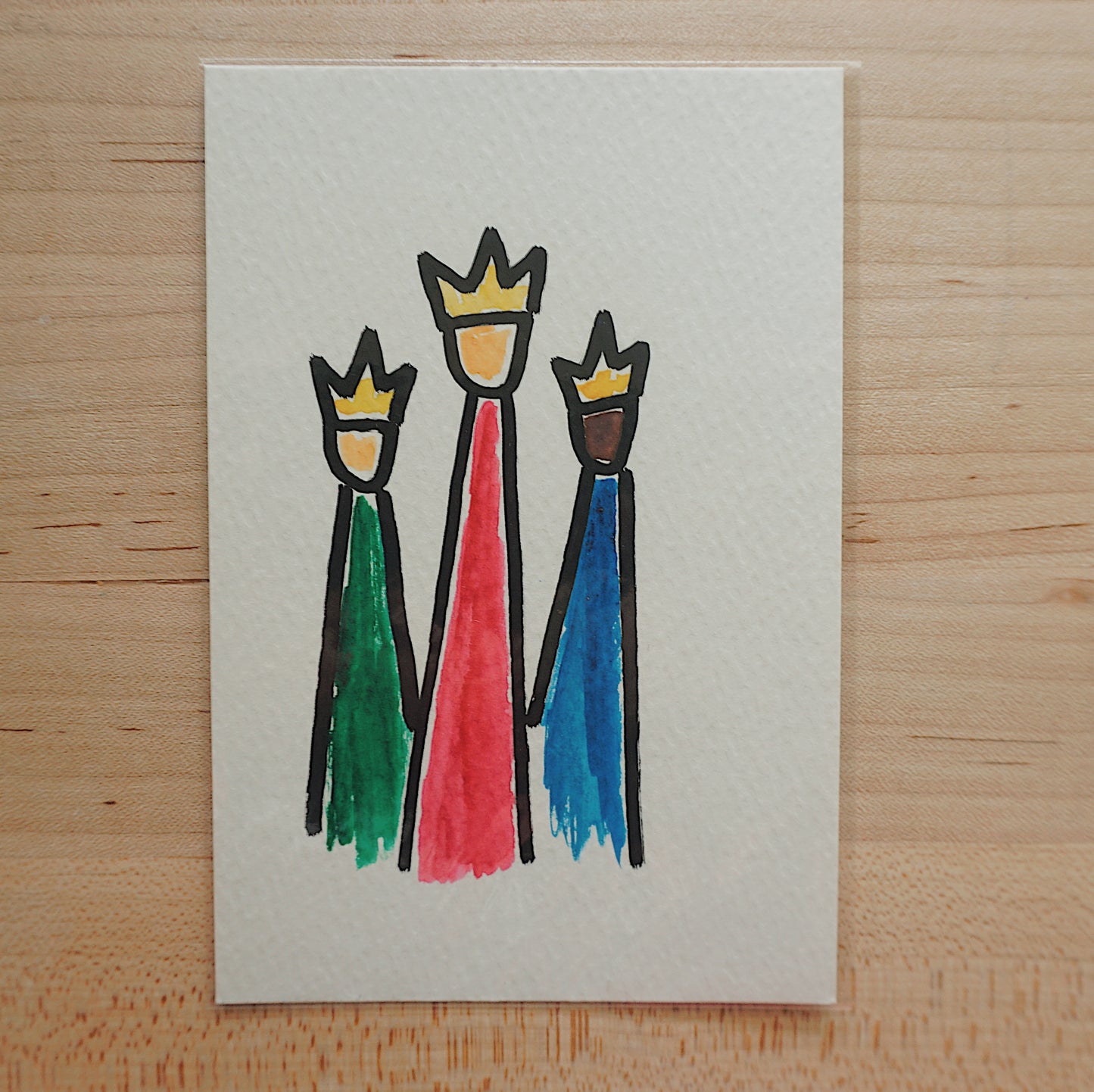 Three Kings / Tres Reyes Magos - Postcard