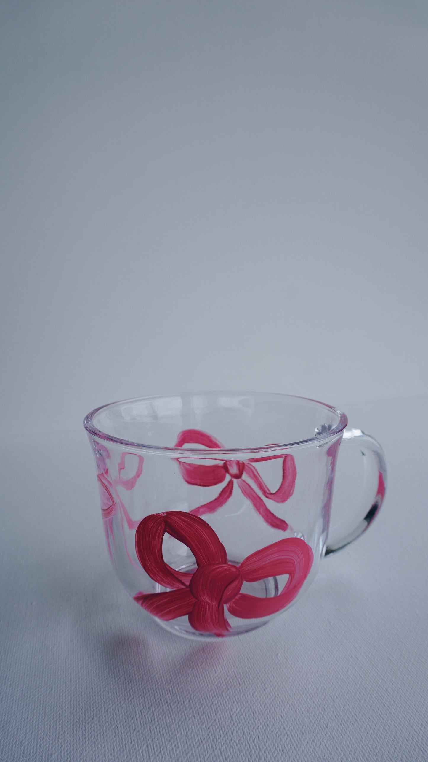 Hand Painted Glass Mug - In My Bow Era