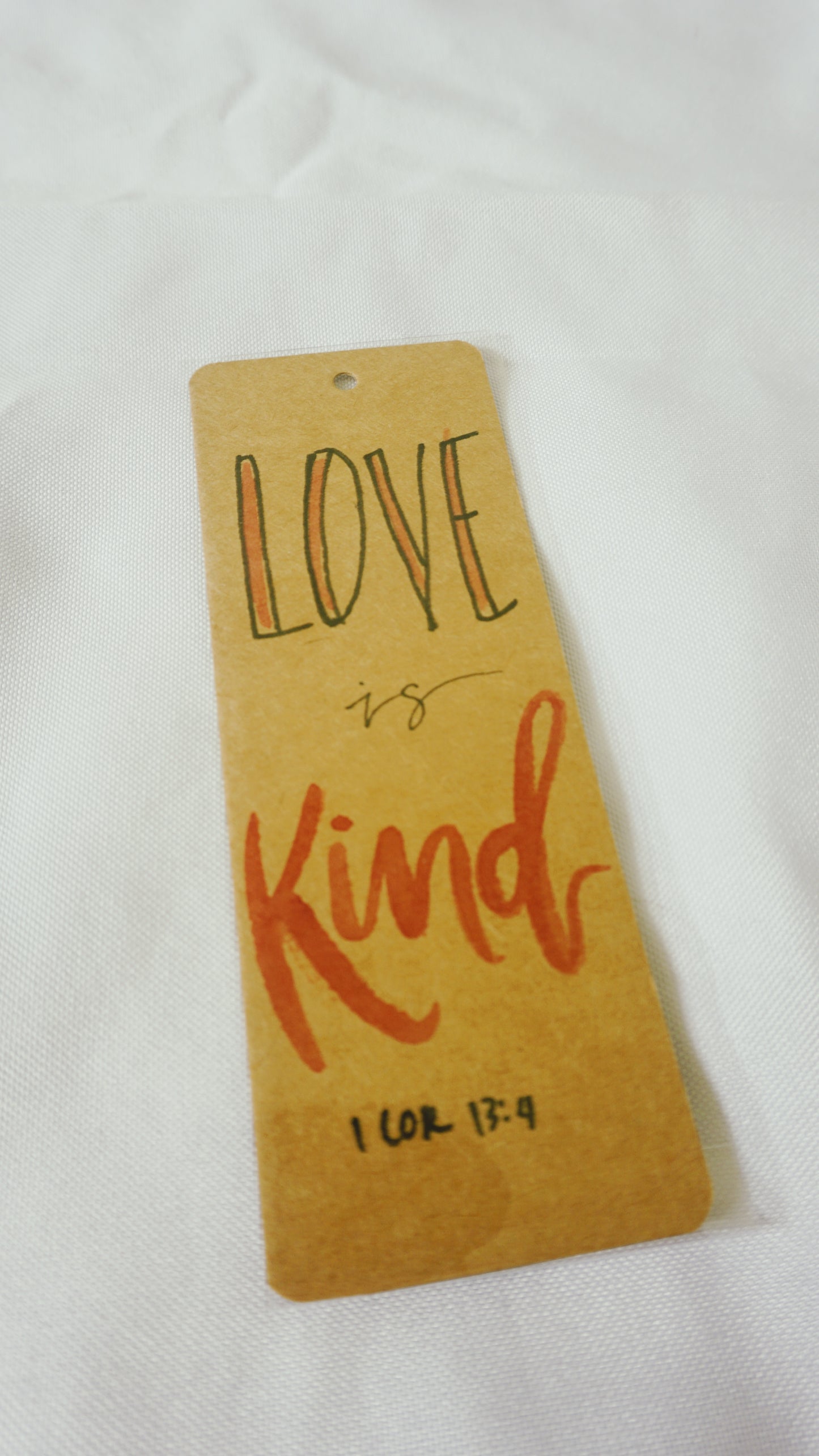 Love is kind (1 Corinthians 13:4) - Bookmark