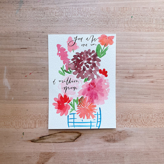 One in a Million, Mom - Postcard