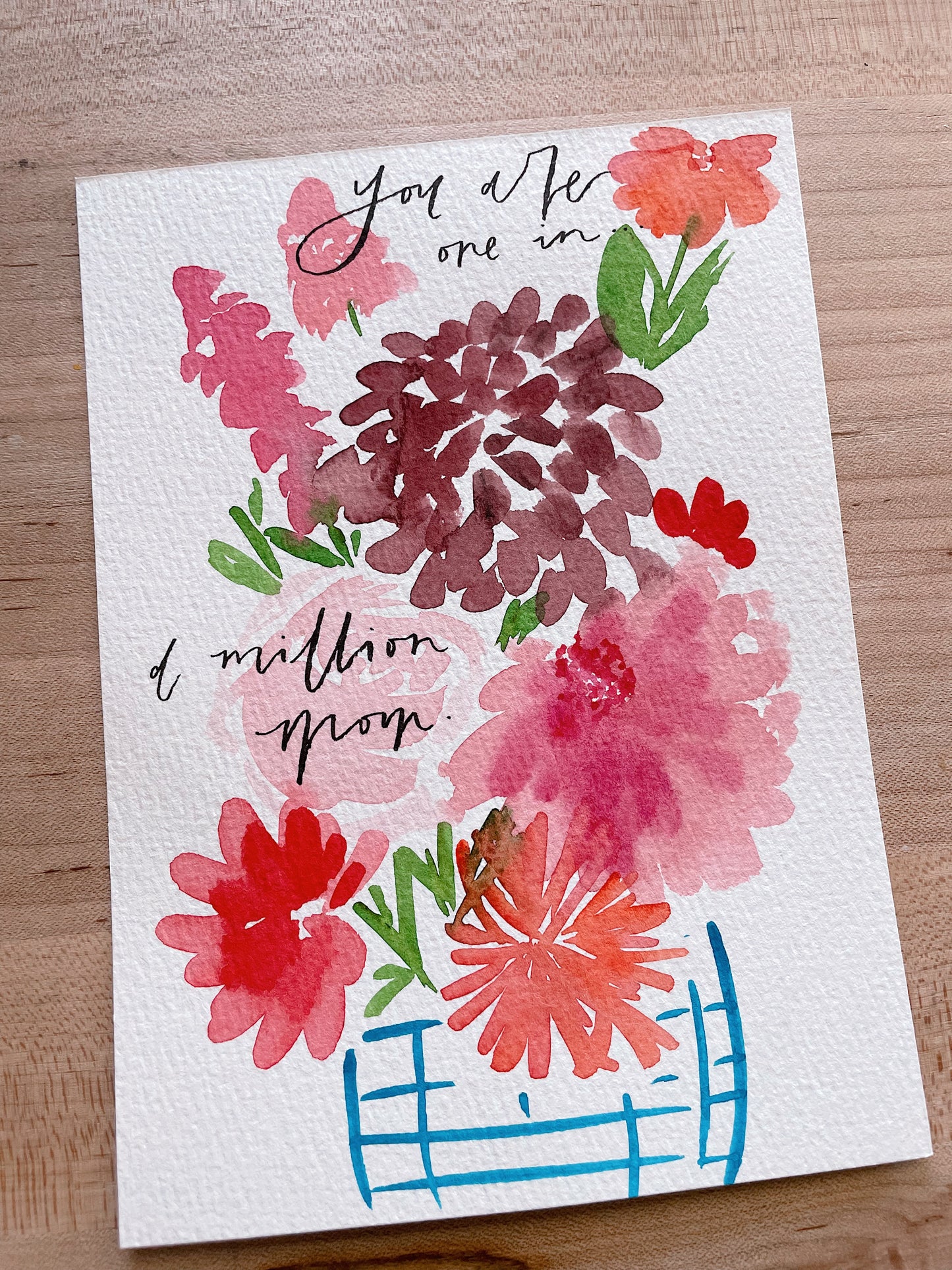 One in a Million, Mom - Postcard