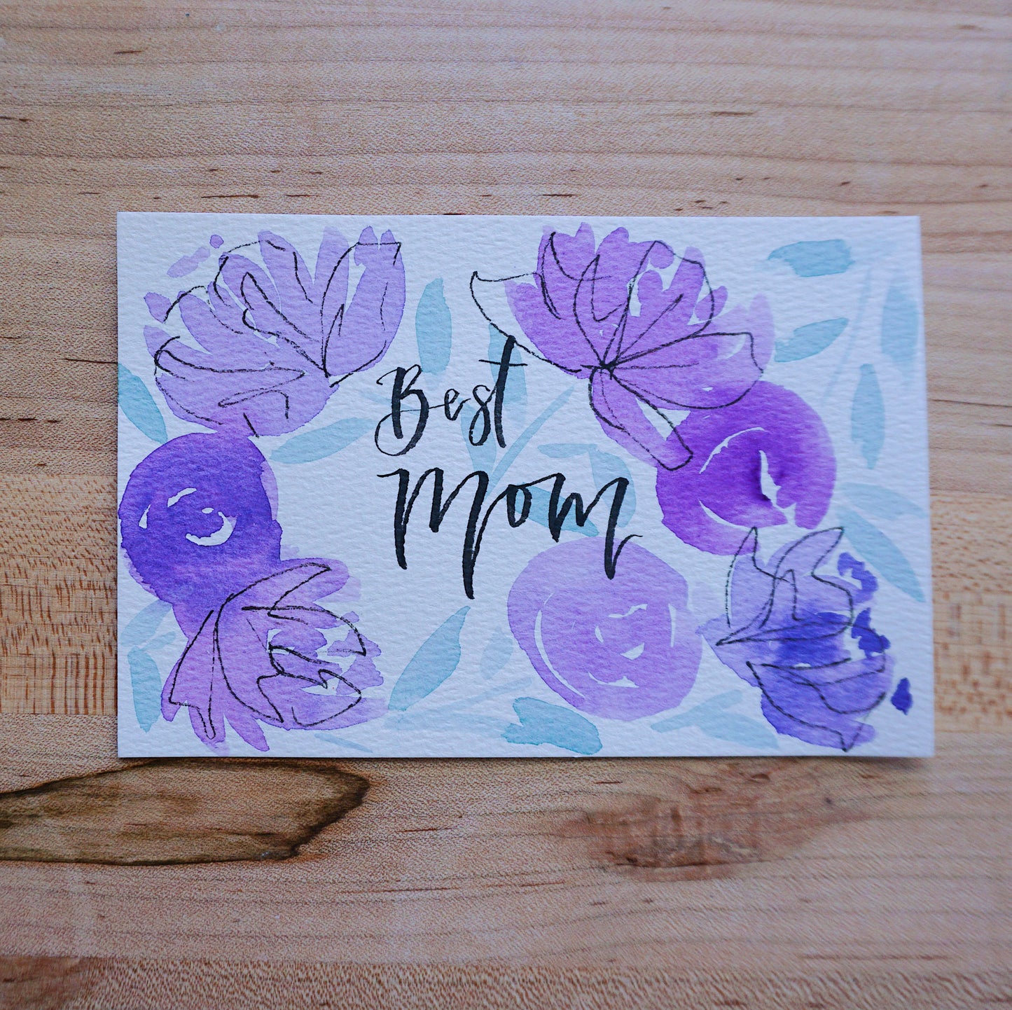 Best Mom - Postcard