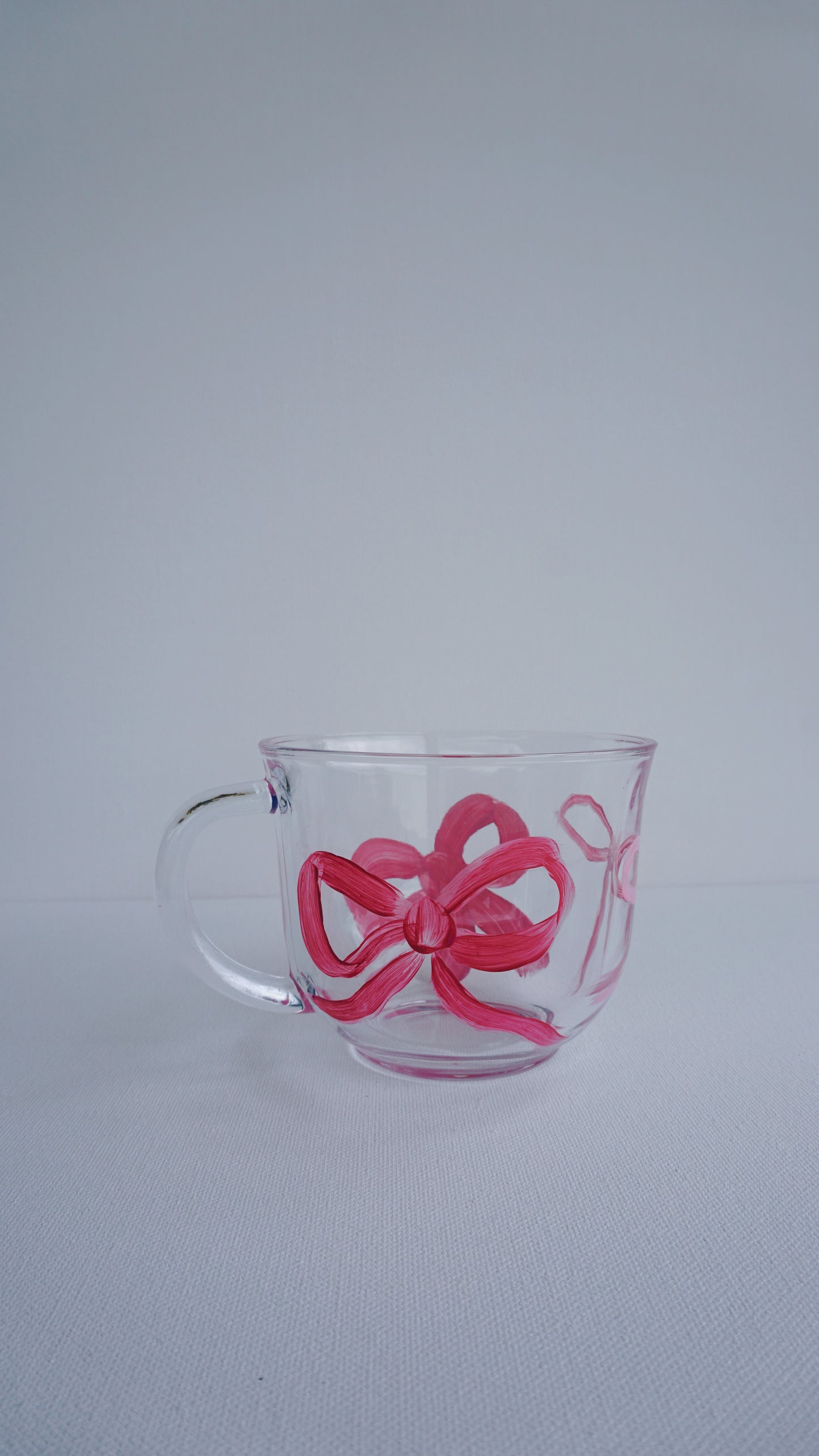 Hand Painted Glass Mug - In My Bow Era