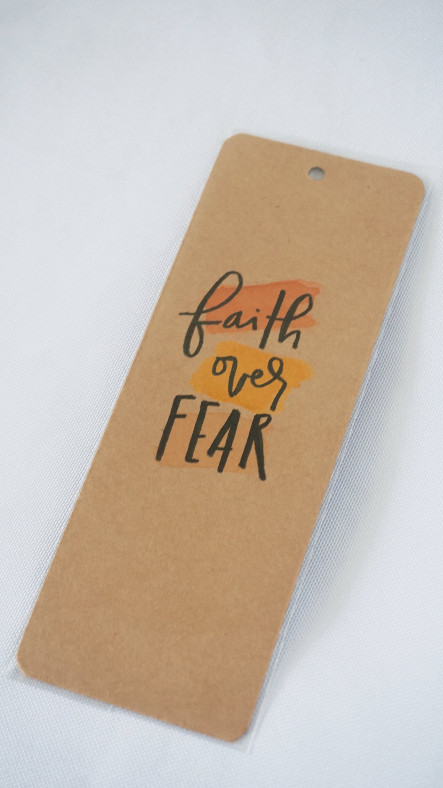 Faith Over Fear - Bookmark