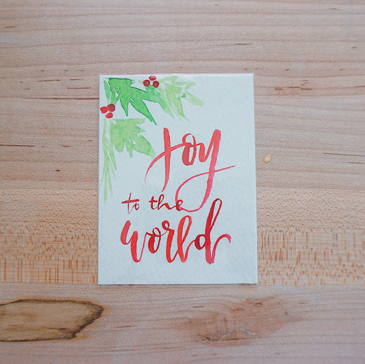 Joy To The World - Postcard