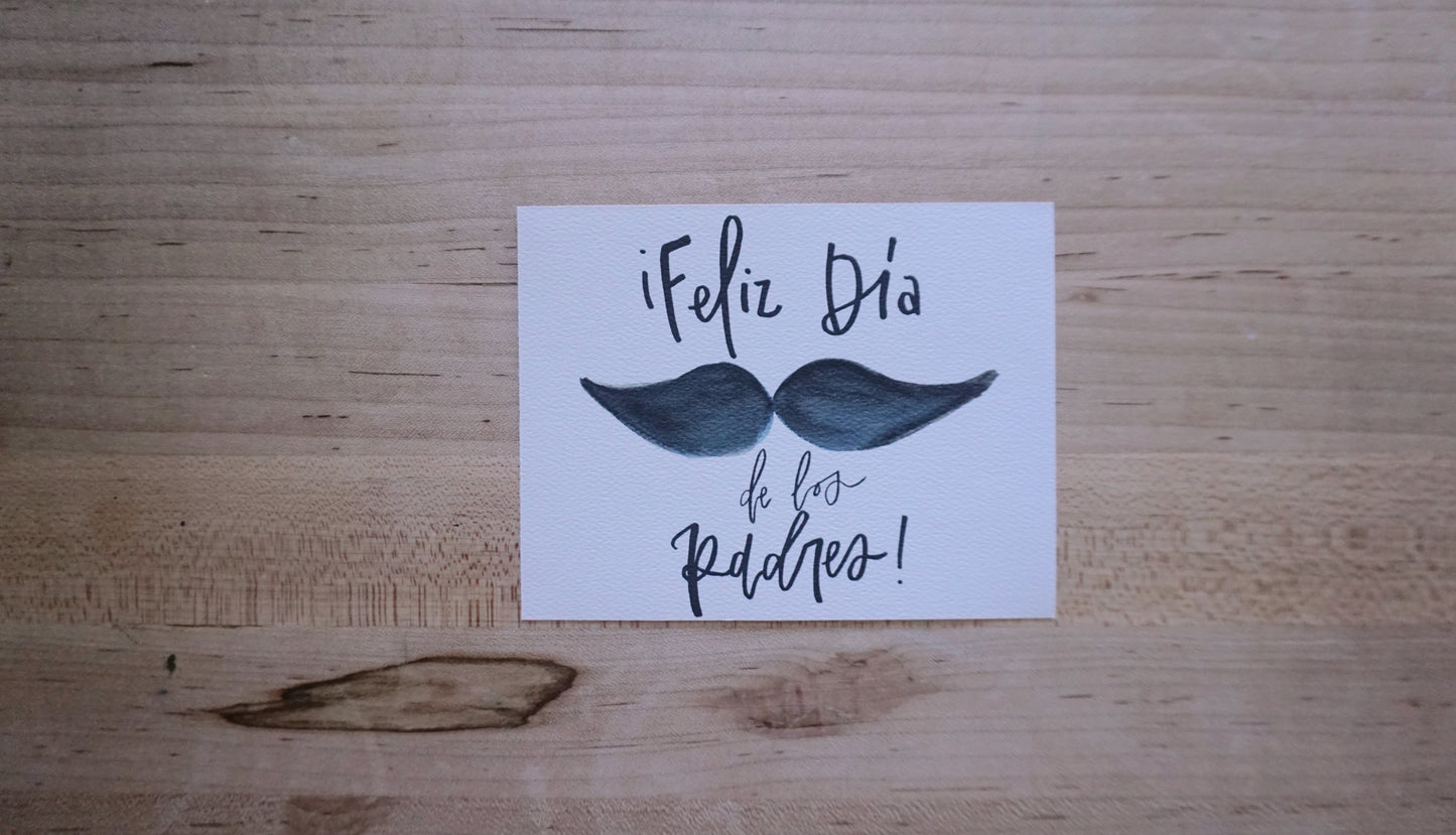 Feliz Día de los Padres - Printed Postcard