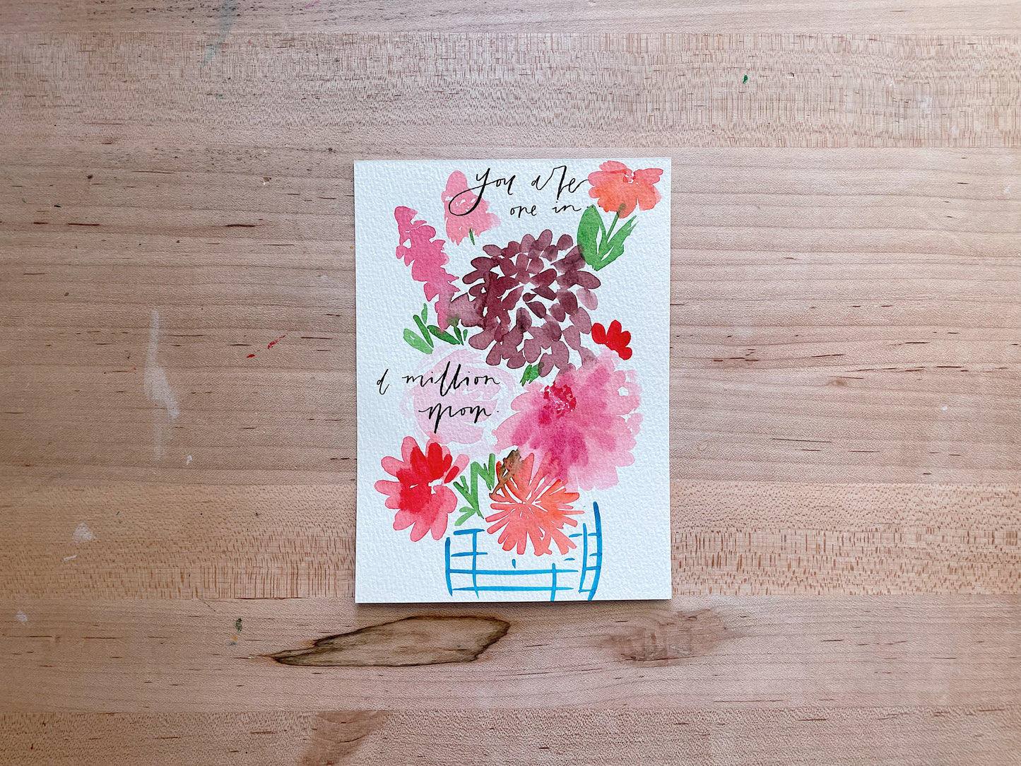 One in a Million, Mom - Postcard