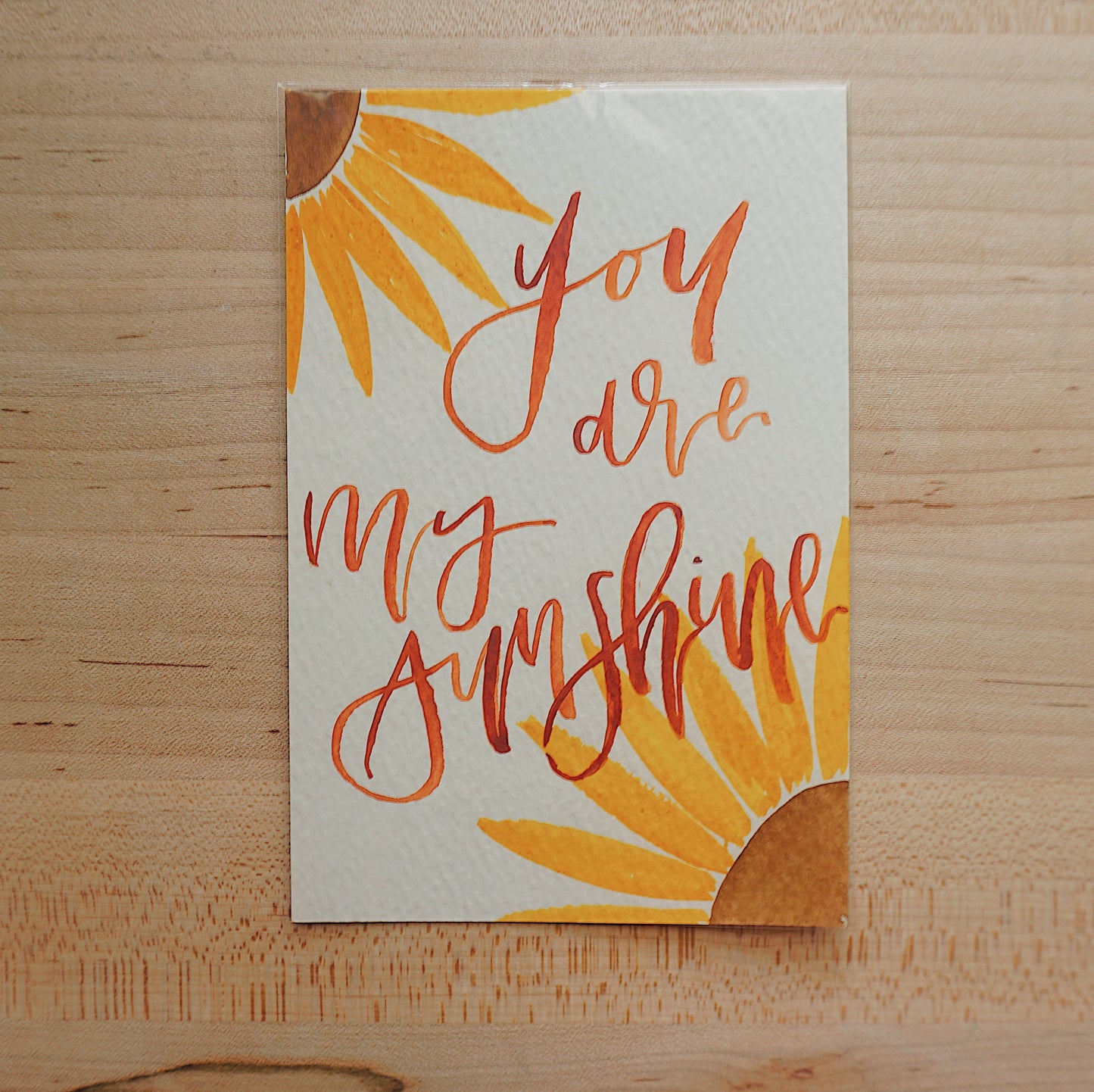 You are my sunshine - Postcard