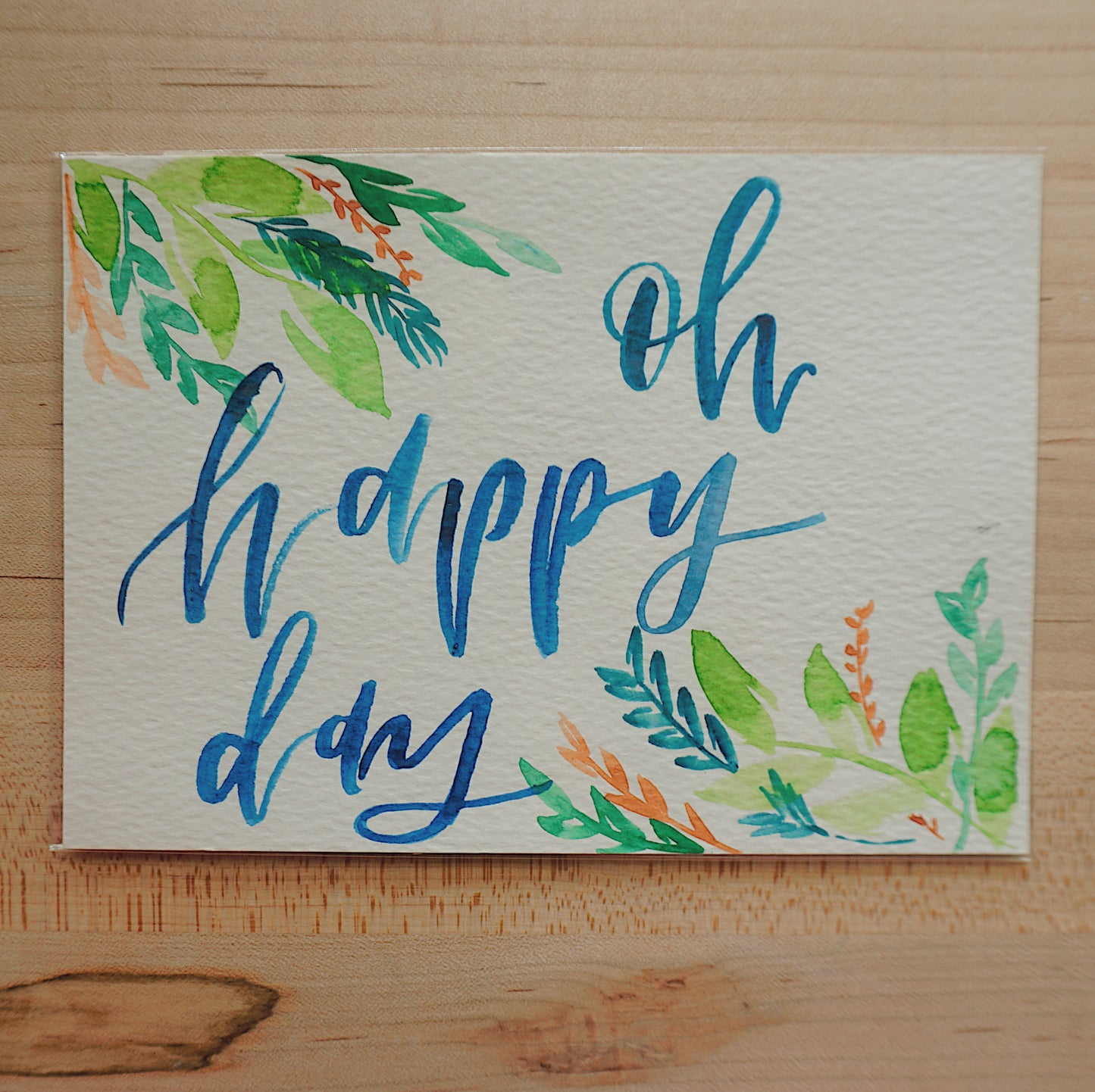 Oh Happy Day - Postcard