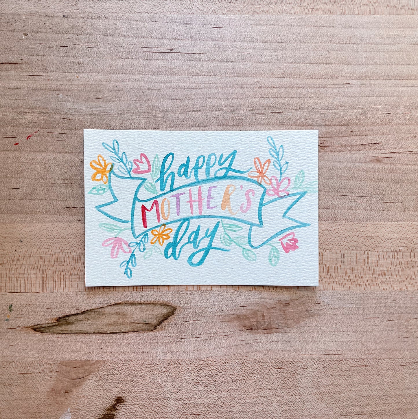 Happy Mother's Day Banner - Postcard