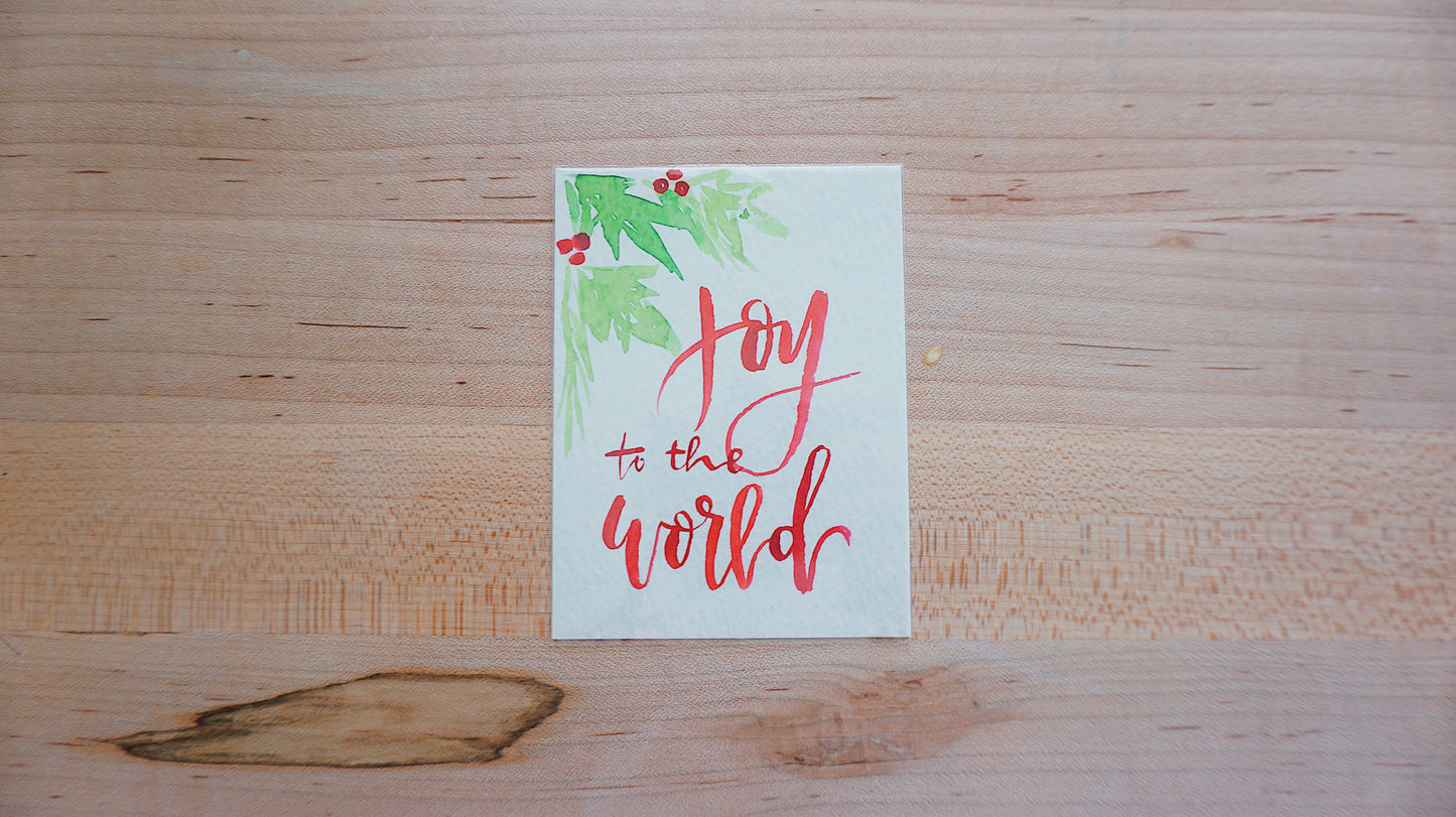 Joy To The World - Postcard