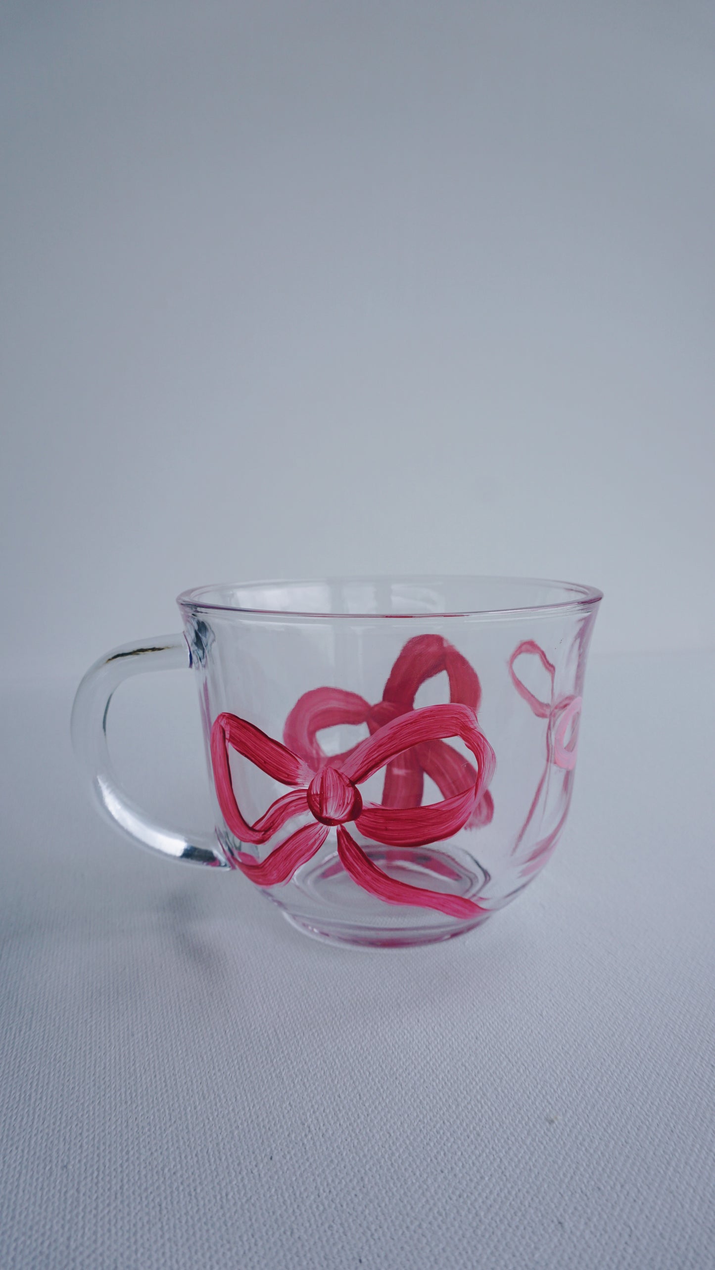 Hand Painted Glass Mug - In My Bow Era