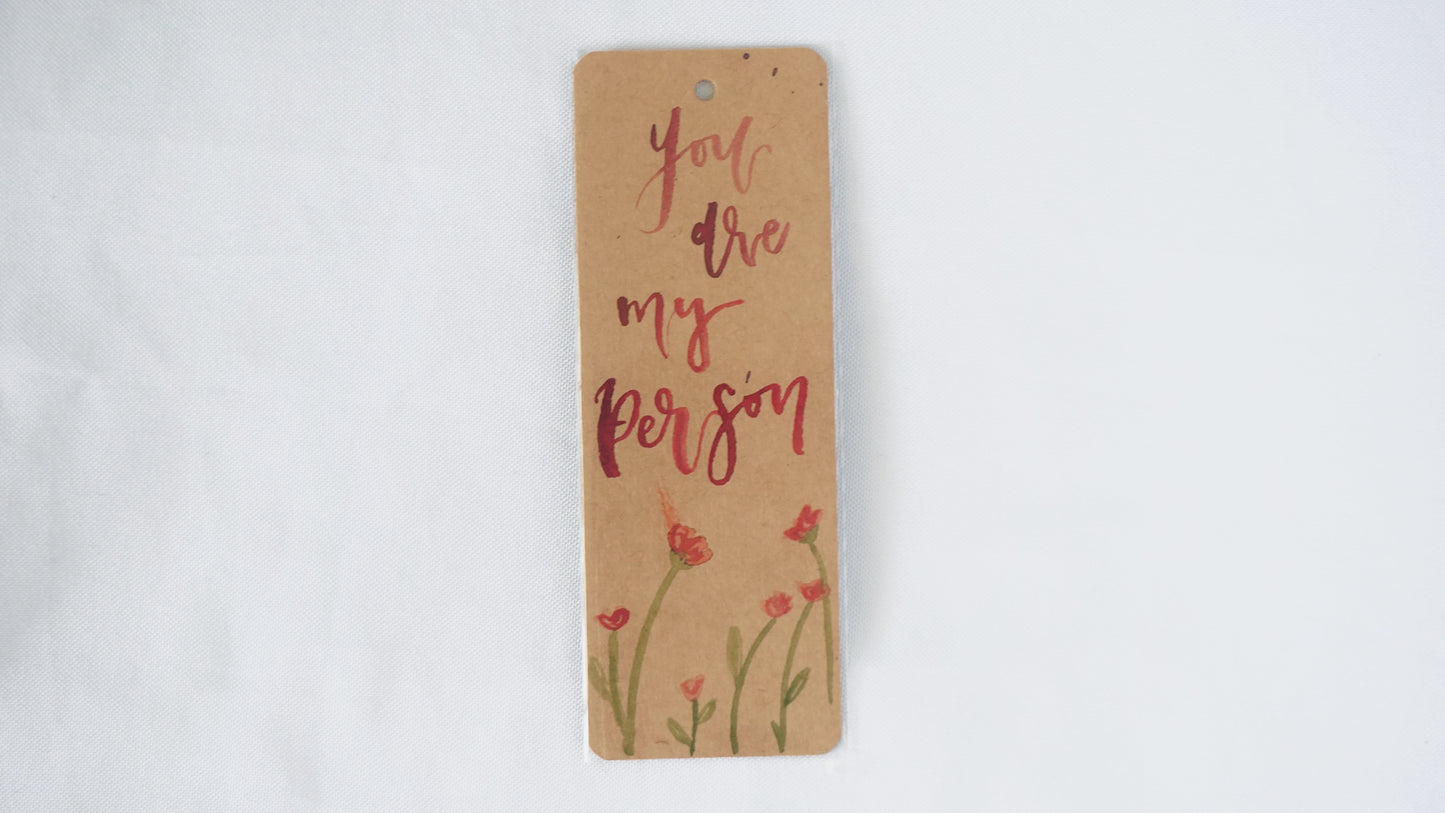 You Are My Person - Bookmark