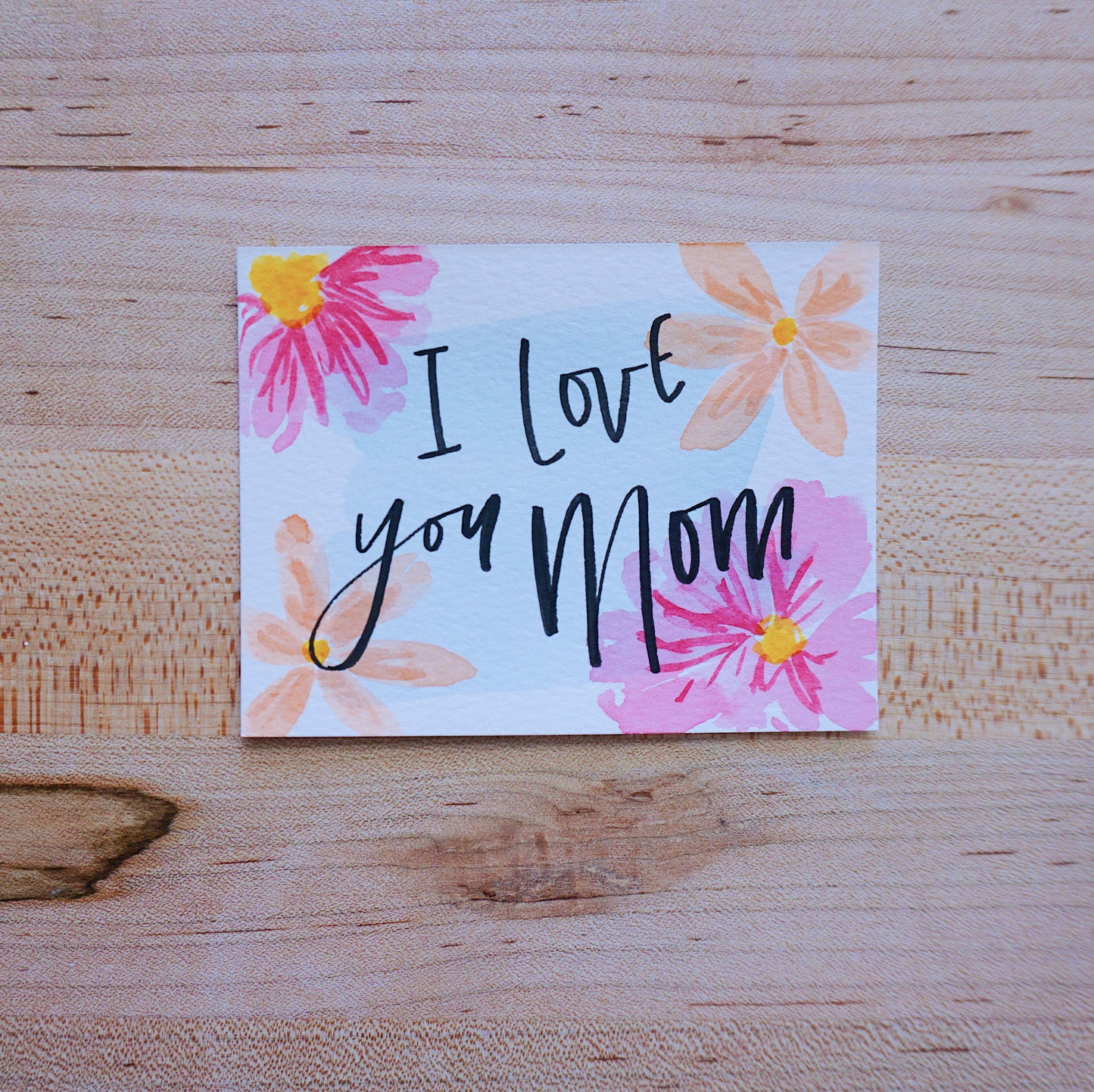 I Love You Mom - Postcard