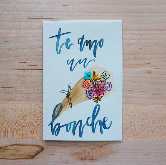 Te Amo Un Bonche - Postcard