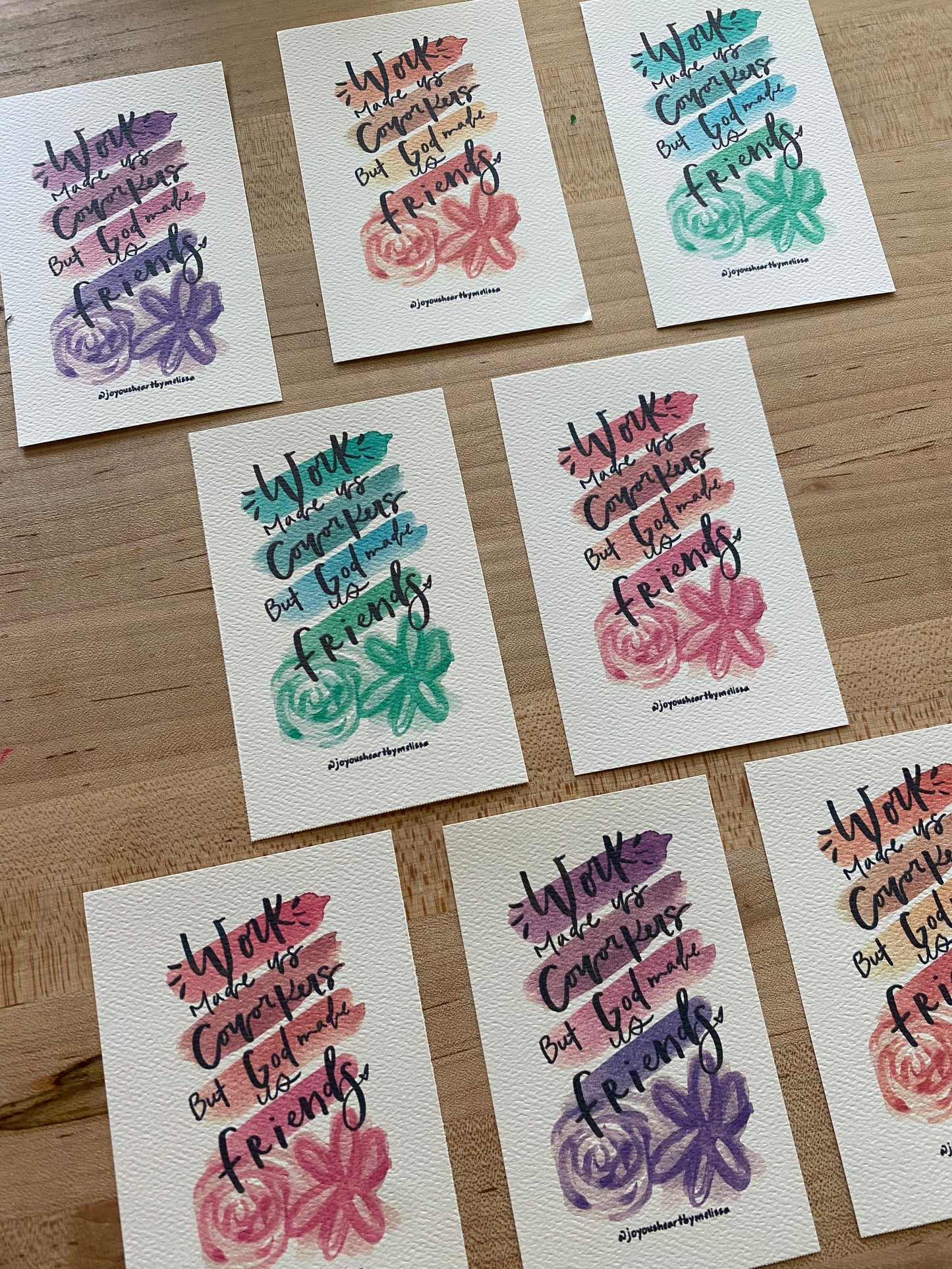 A Note For You - Coworkers + Friends