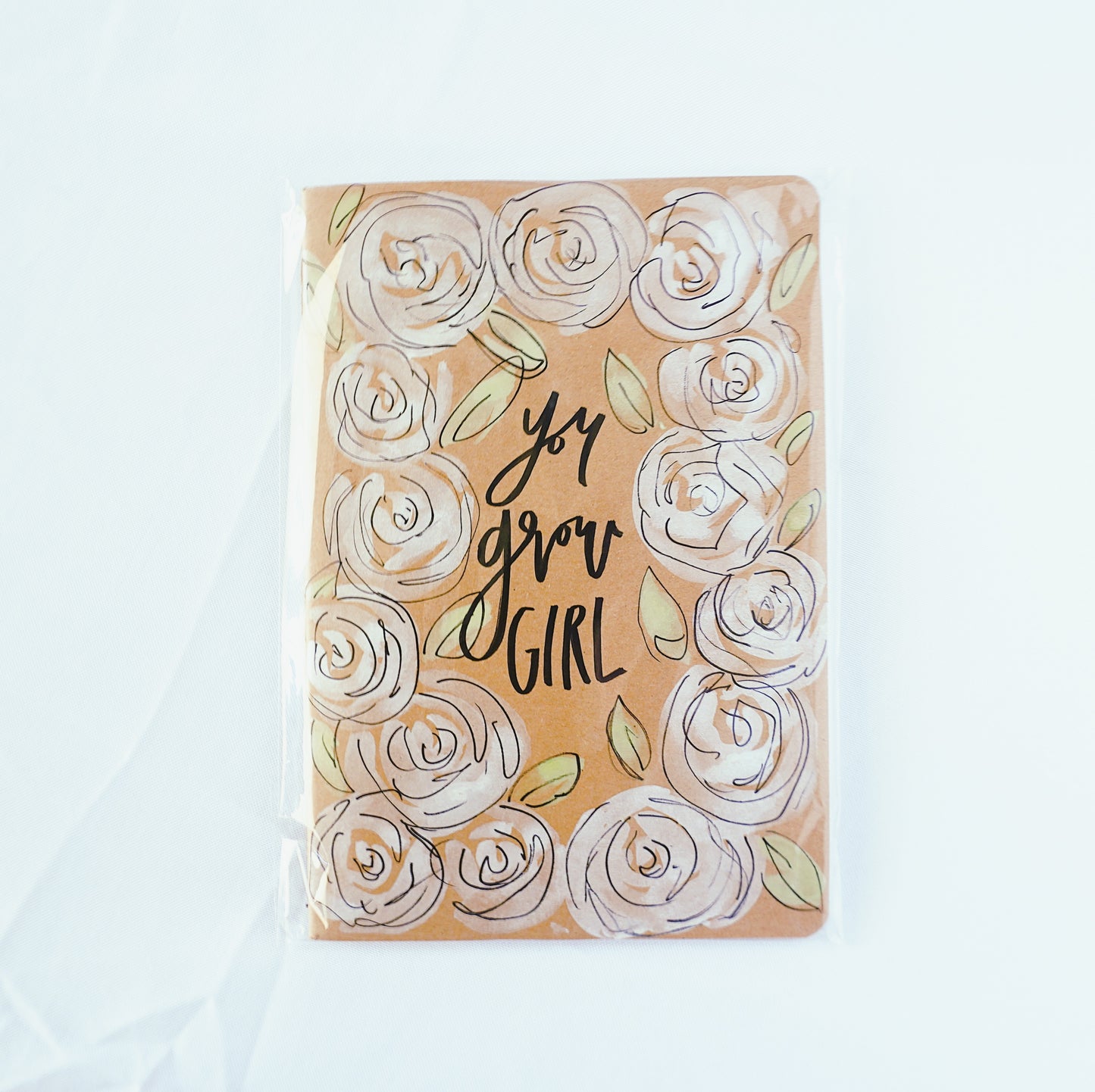 You Grow Girl - Saddle Stitch Binding, Blank Pages, Paper Cover, Large Journal