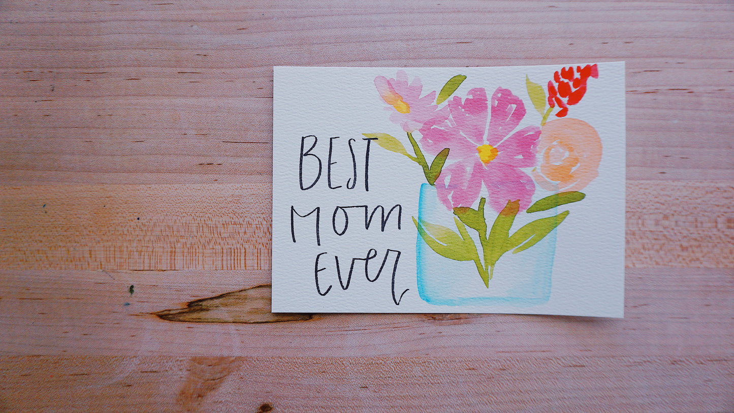 Best Mom Ever - Postcard