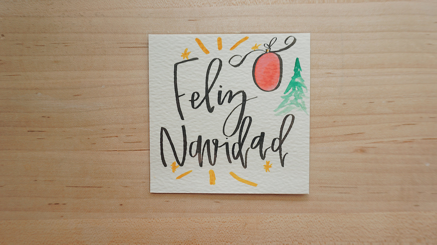 Feliz Navidad - Postcard