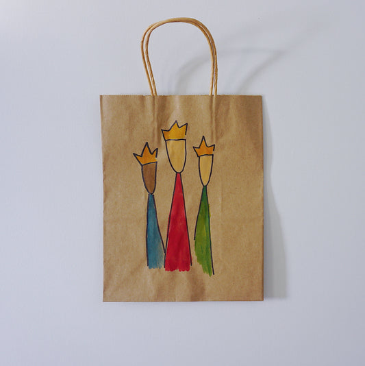 Tres Reyes Magos - Brown Paper Bag