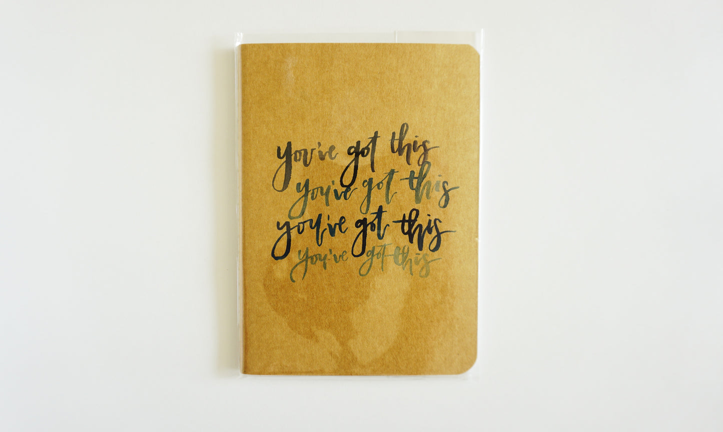 You've Got This - Saddle Stitch Binding, Ruled Pages, Paper Cover, Small Journal