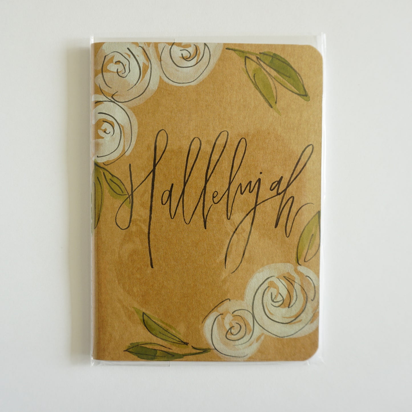 Hallelujah - Saddle Stitch Binding, Ruled Pages, Paper Cover, Small Journal