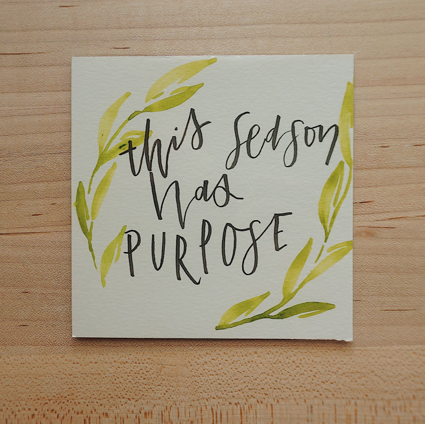 This Season Has Purpose - Postcard